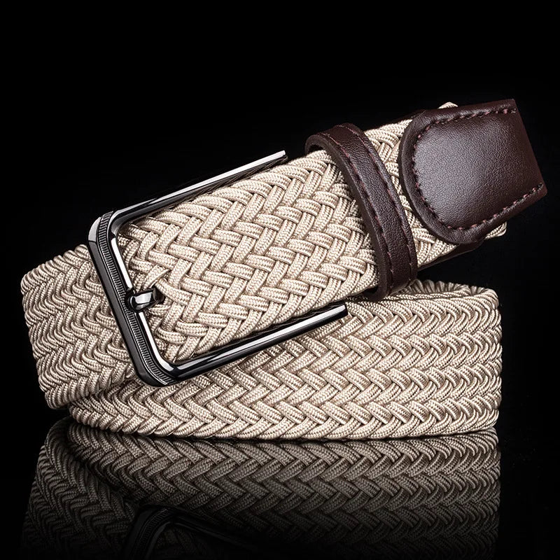 Murray | Men's 3.5cm Light Silk Belt Featuring Needle Buckle
