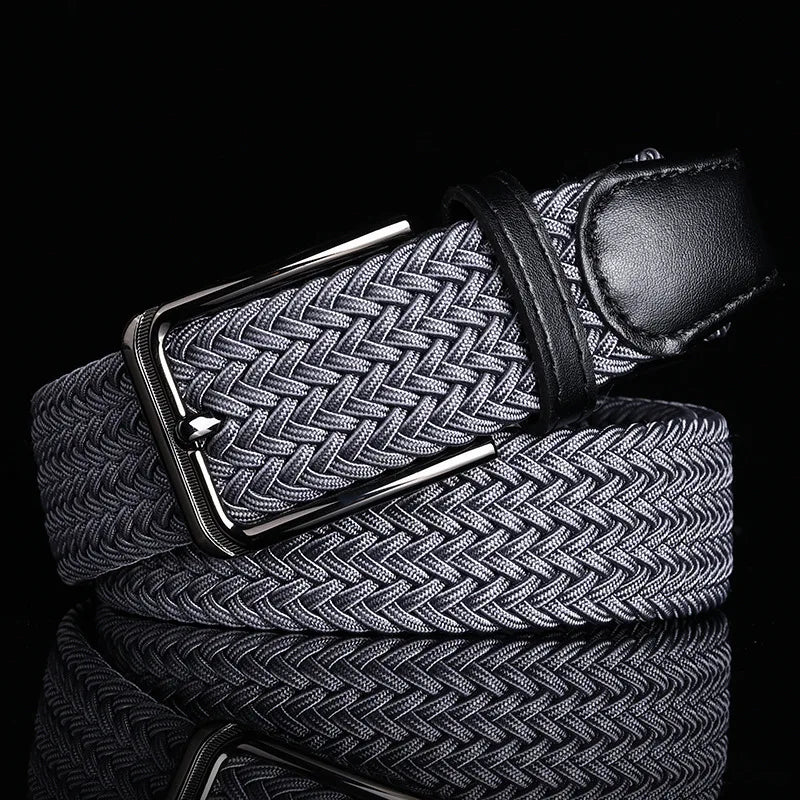 Murray | Men's 3.5cm Light Silk Belt Featuring Needle Buckle