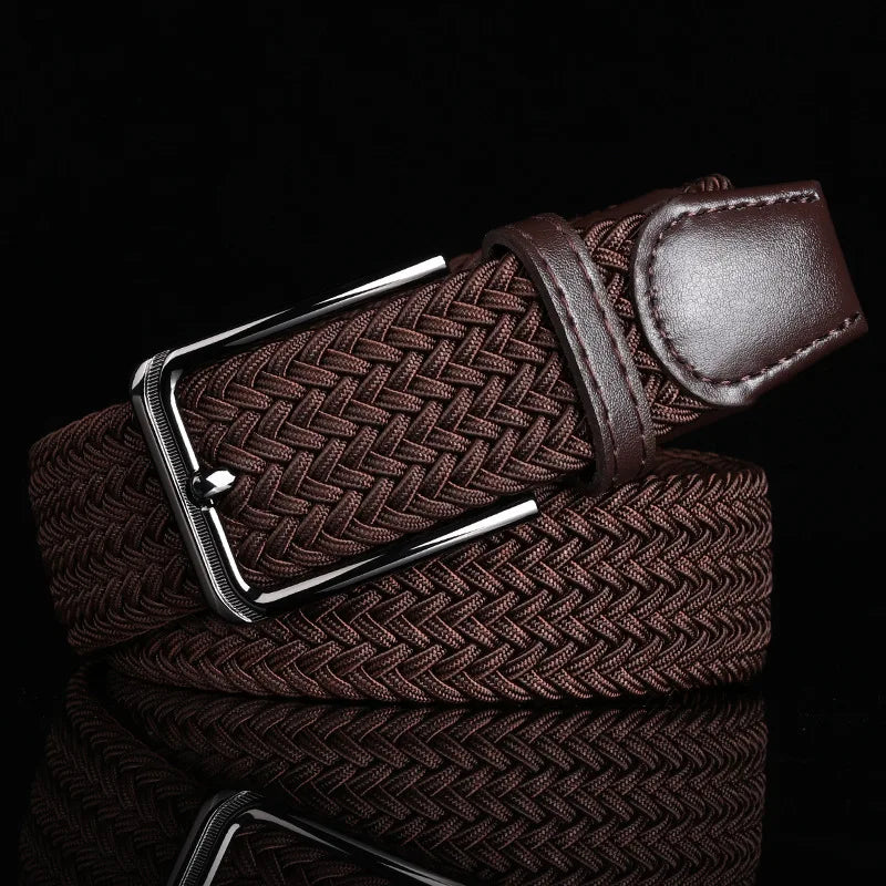 Murray | Men's 3.5cm Light Silk Belt Featuring Needle Buckle